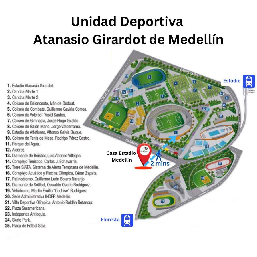 Casa Estadio Medellin ! Apartamentos Renovados En Excelente Ubicacion Laureles Estadio Exterior photo